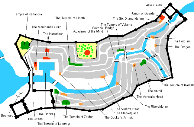 Map of Calbeyn