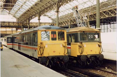 Class 73s at Victoria, 1990)