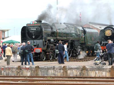 Duke of Gloucester at Crewe