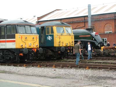 Trio at Crewe