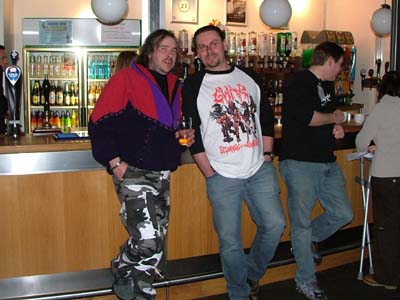 Two reprobates propping up the bar