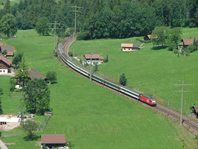 Re460 near Kandergrund