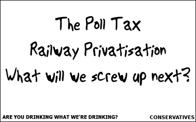 What will the Tories screw up next?