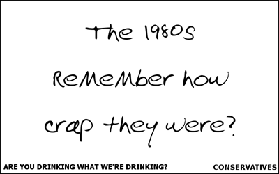 The crap wasn't just Duran Duran and Phil Collins!