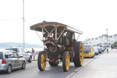Traction Engine at Exmouth