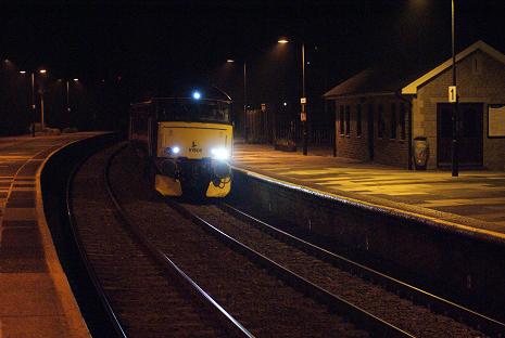 The Night Riviera at Lostwithiel